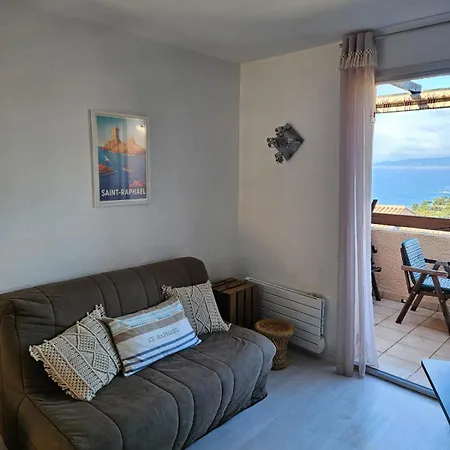 아파트 Vue Et Esterel Avec Piscine